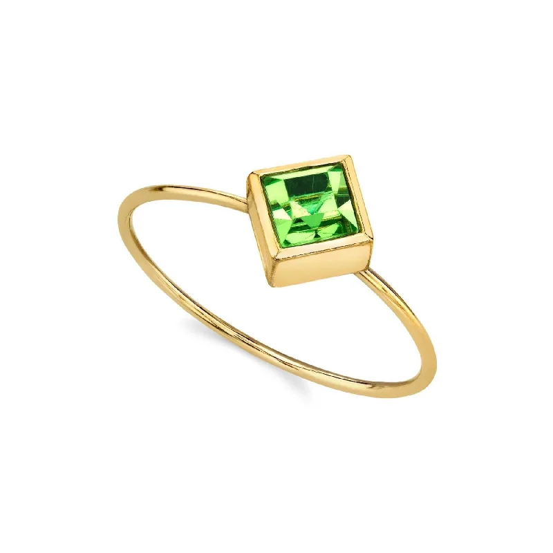 Gold Tone and Green