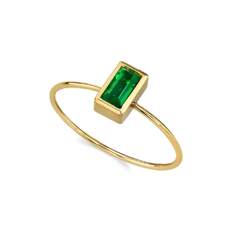 Gold Tone and Green