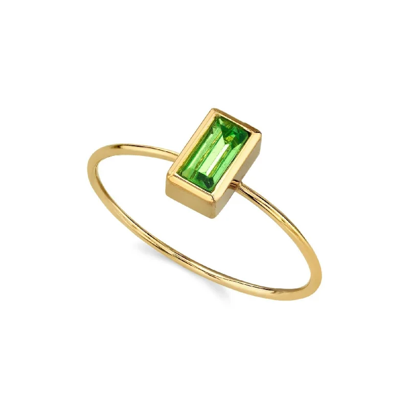 Gold Tone and Light Green