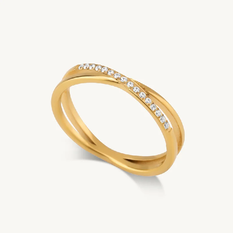 Criss Cross Ring