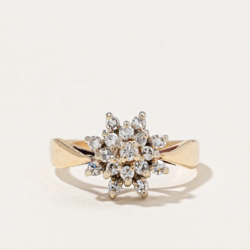 Diamond Cocktail Ring | 0.19ctw | SZ 4.25 |