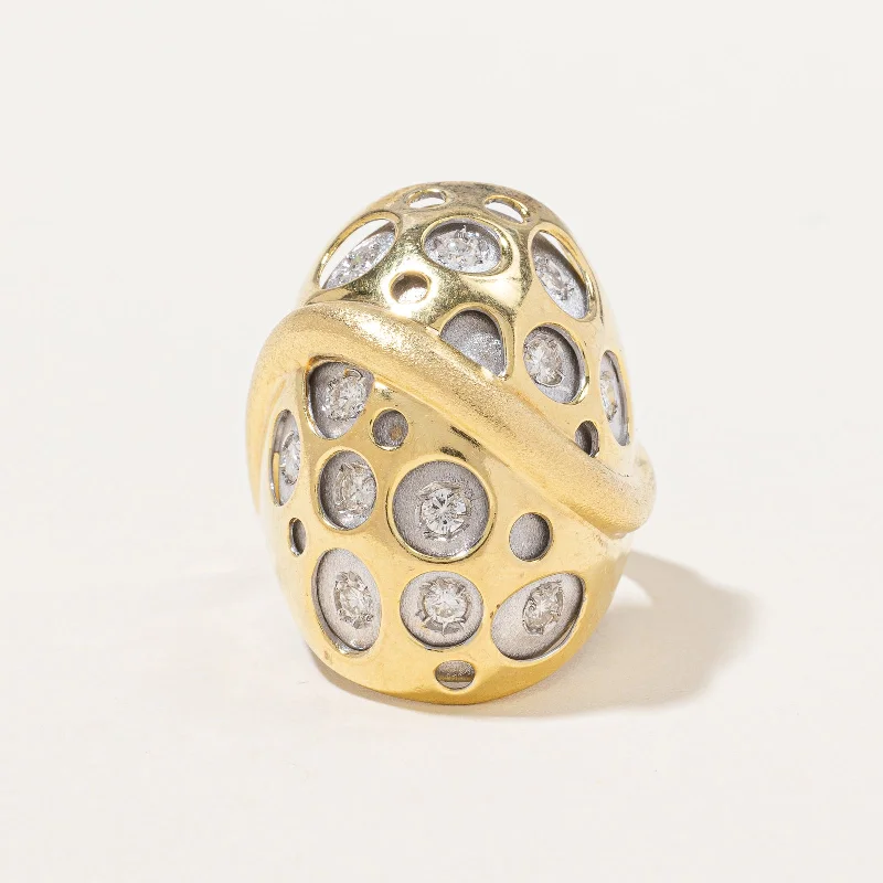 Diamond Cocktail Ring | 0.50ctw | SZ 7.25 |