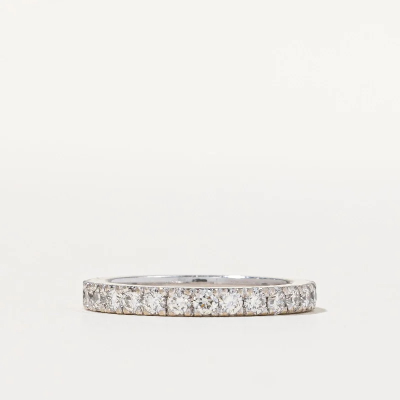 Diamond Semi Eternity Ring | 0.63ctw | SZ 4.5 |