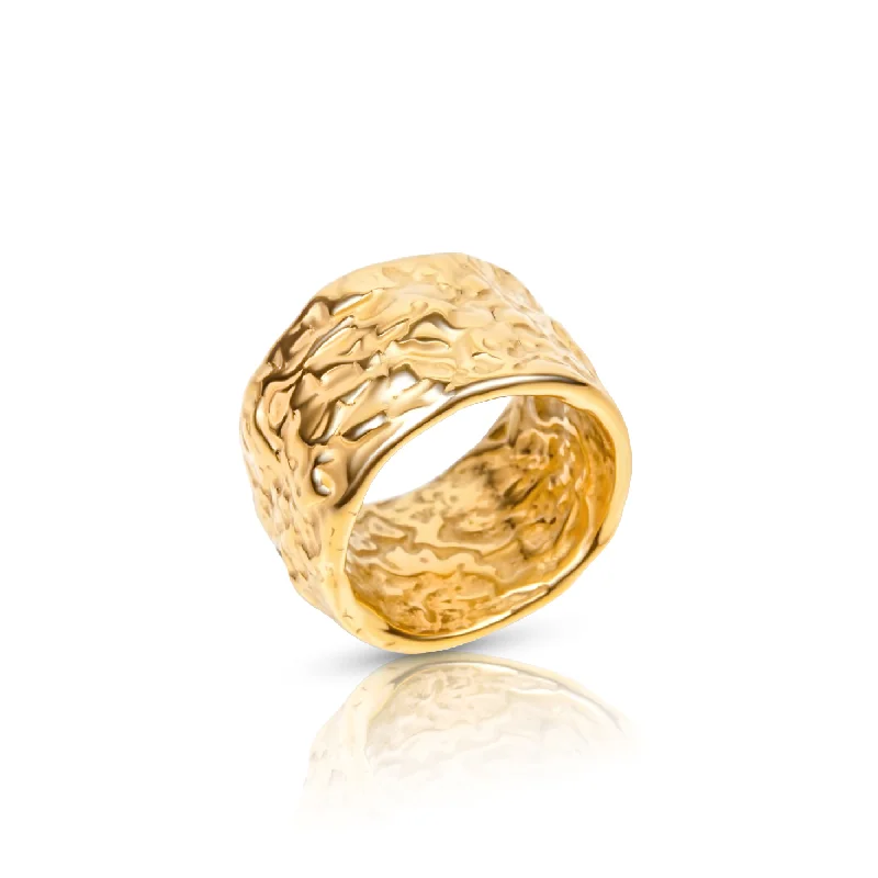 Ellie Vail - Logan Textured Ring