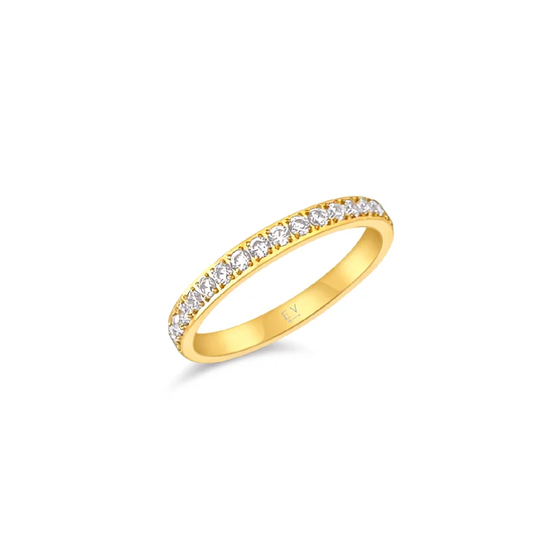 Ellie Vail - Velia Dainty Eternity Band Ring