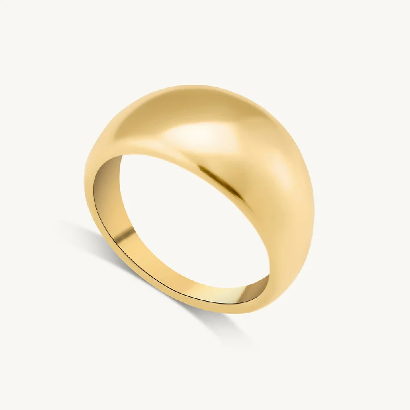 Plain Dome Ring