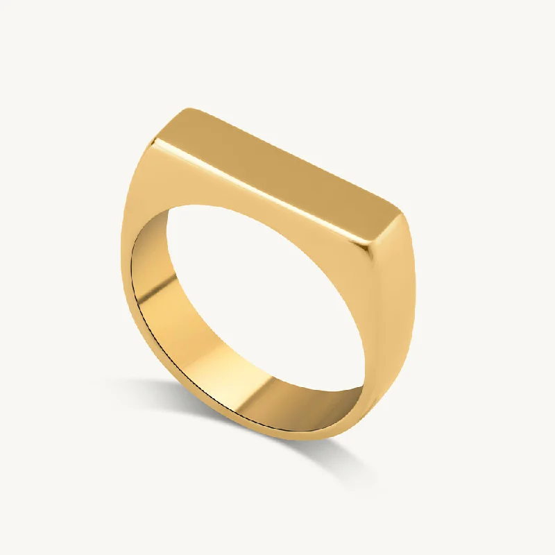 Plain Bar Ring