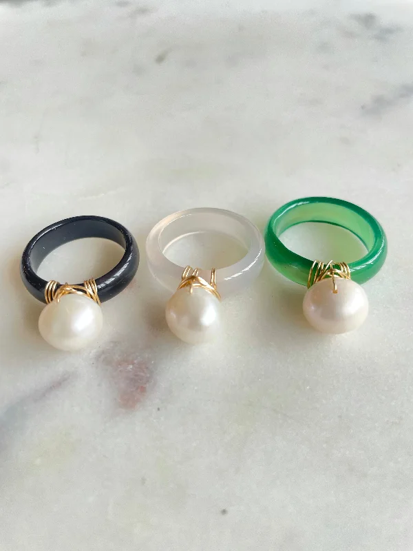 TL JK Pearl Ring