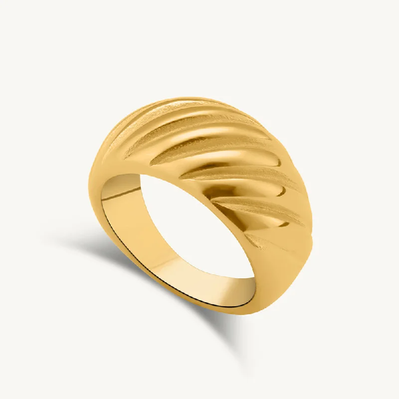 Twisted Dome Ring