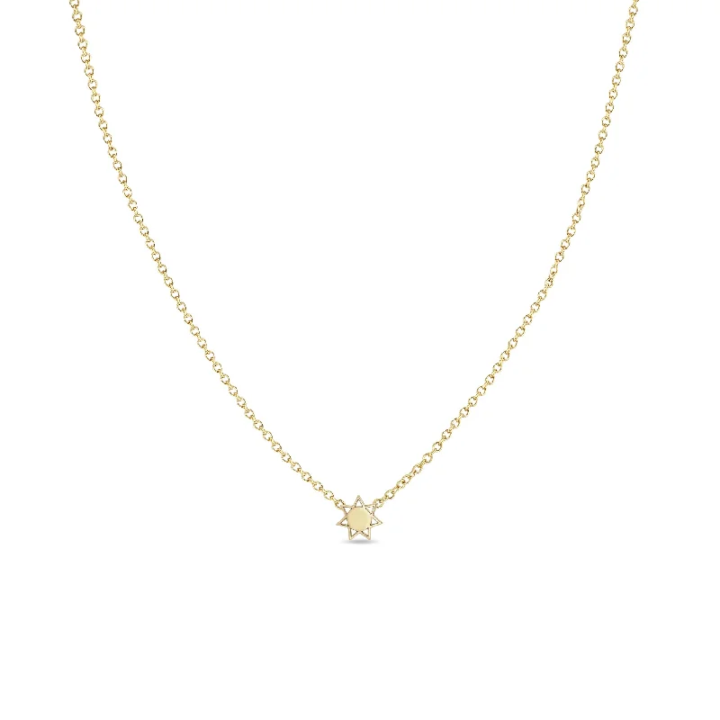 14k Itty Bitty Sun Necklace