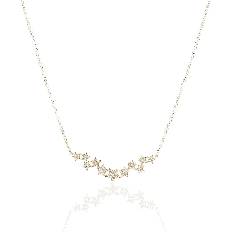 Diamond Stars Necklace