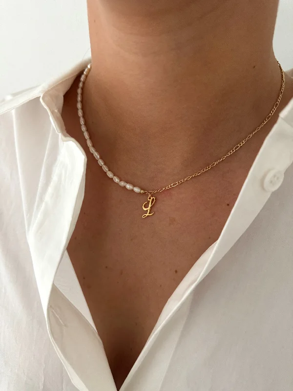 FINN LETTER NECKLACE