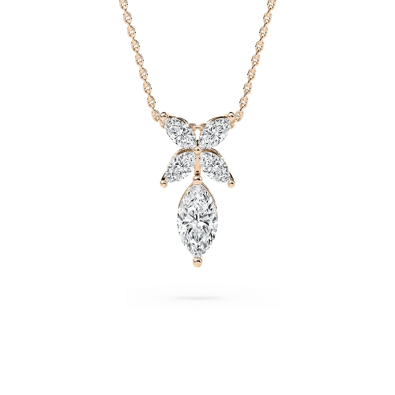 Marquise Dewdrop Pendant