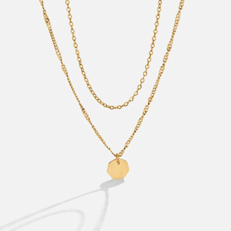 Miranda Layered Gold Necklace