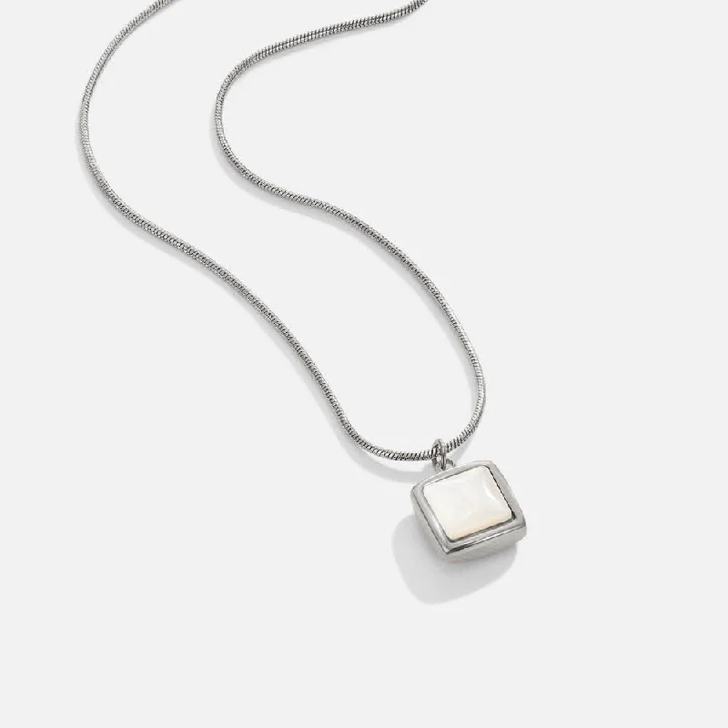 Riva Moonstone Pendant Necklace