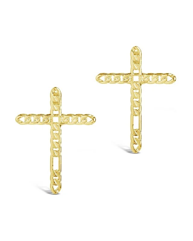 Linked Cross Studs