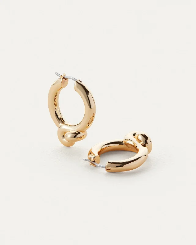 Maeve Hoop Earrings - Medium