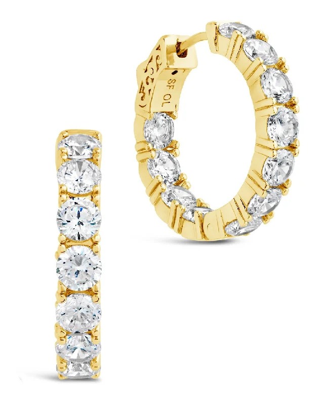 Valerie CZ Celebration Hoop Earrings