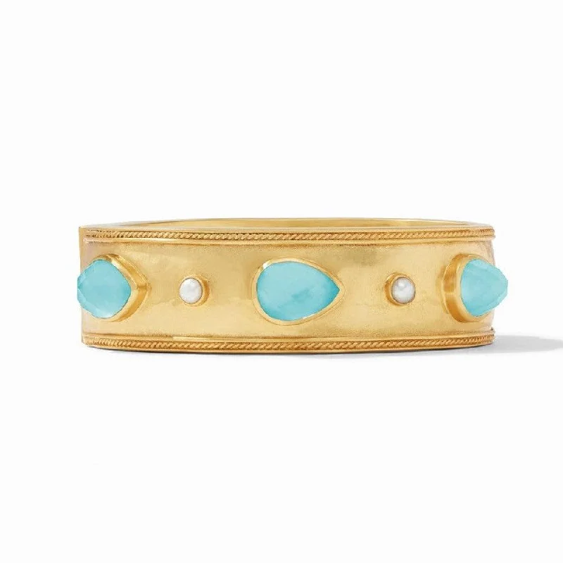 Cassis Statement Hinge Bangle