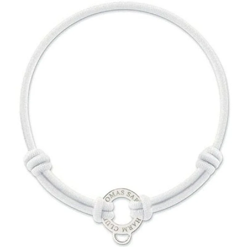 Charm Bracelet Gummi White