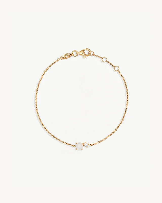 18k Gold Vermeil Serenely Yours Pearl Bracelet