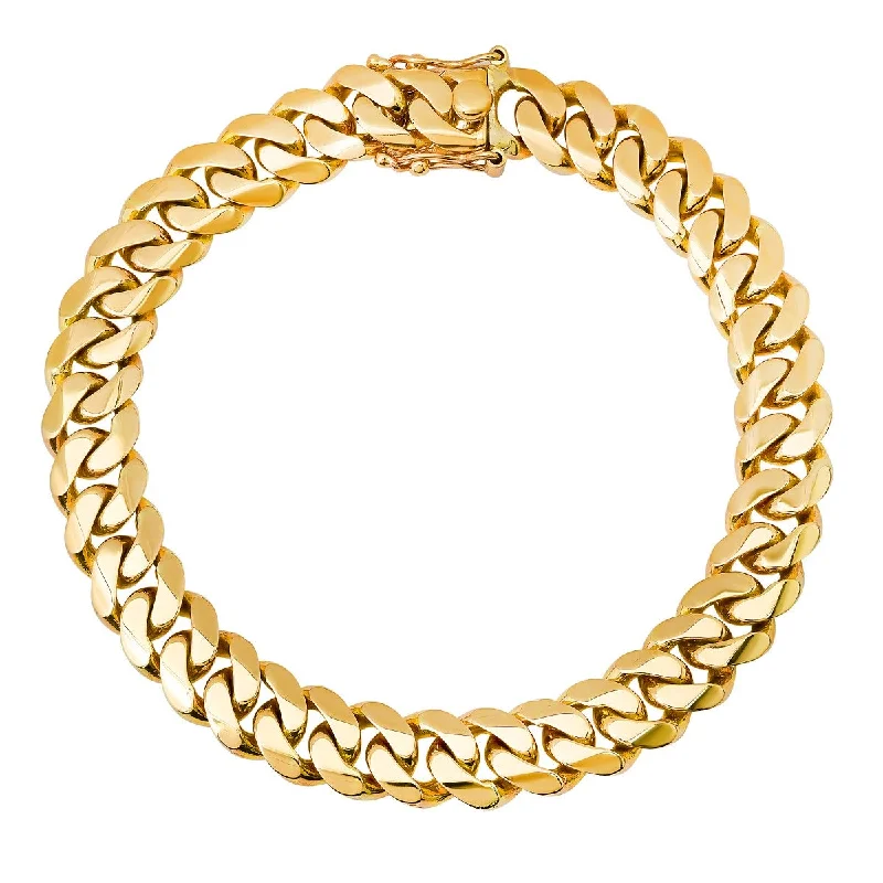 Titán by Adrian Gonzalez 8.5-inch Cuban Link Bracelet in 14KT Gold