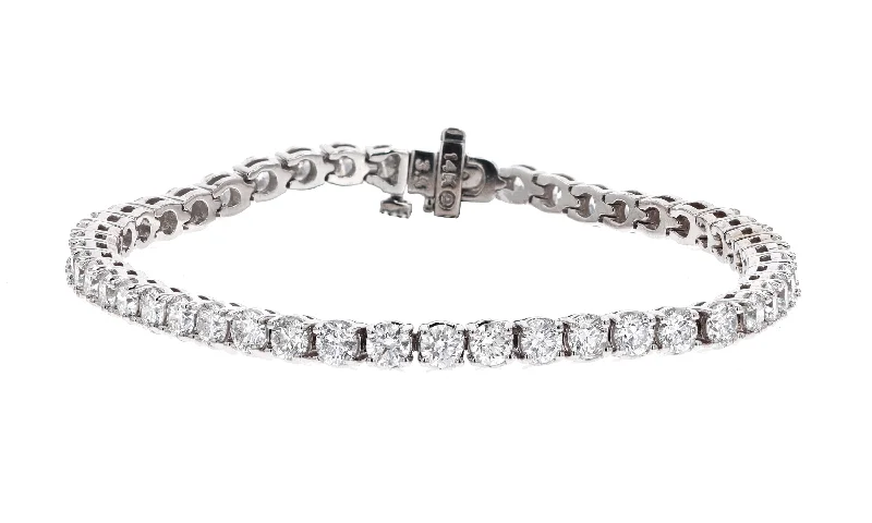 White Gold Diamond Tennis Bracelet