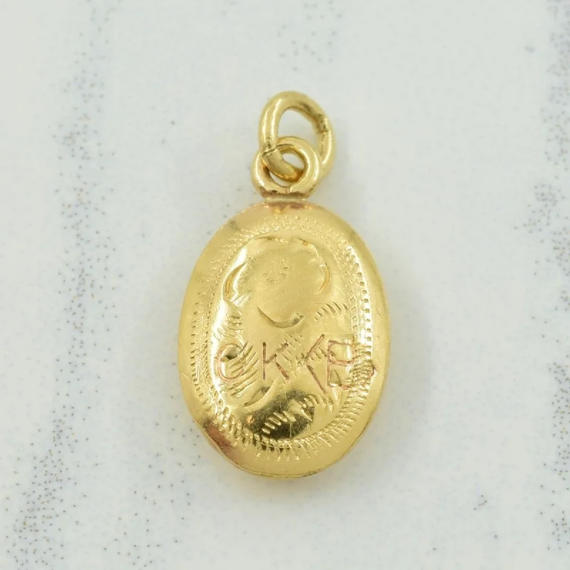 10k Yellow Gold Charm |