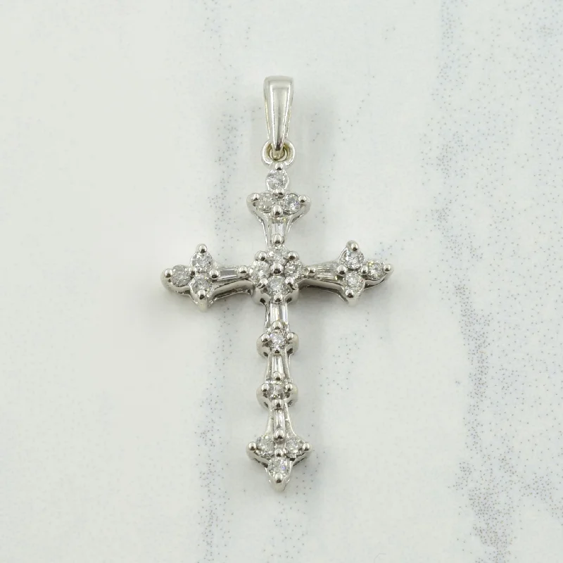 Diamond Cross Pendant | 0.22ctw |