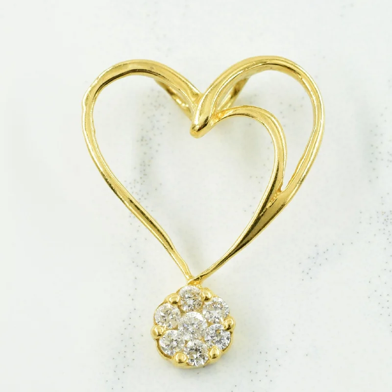 Diamond Heart Pendant | 0.10ctw |