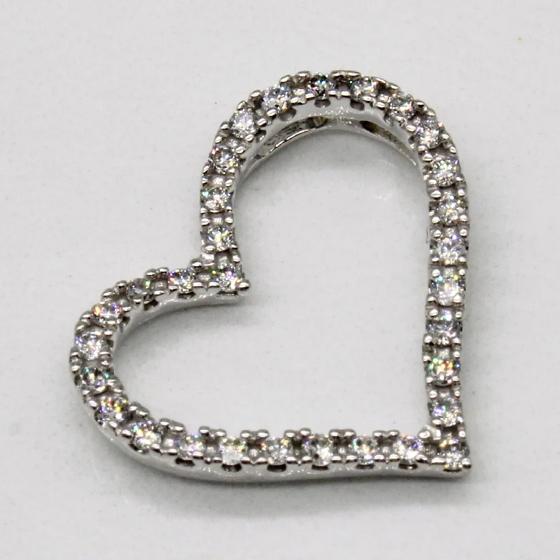 Diamond Heart Pendant | 0.15ctw |