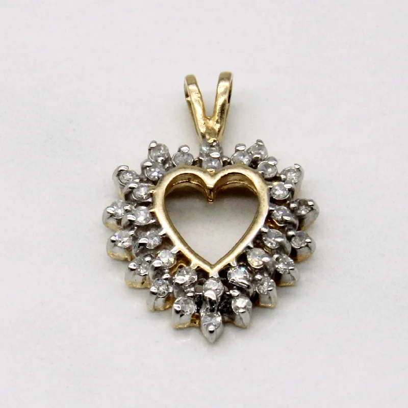 Diamond Heart Pendant | 0.17ctw |