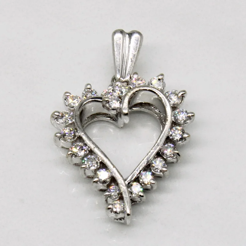 Diamond Heart Pendant | 0.32ctw |