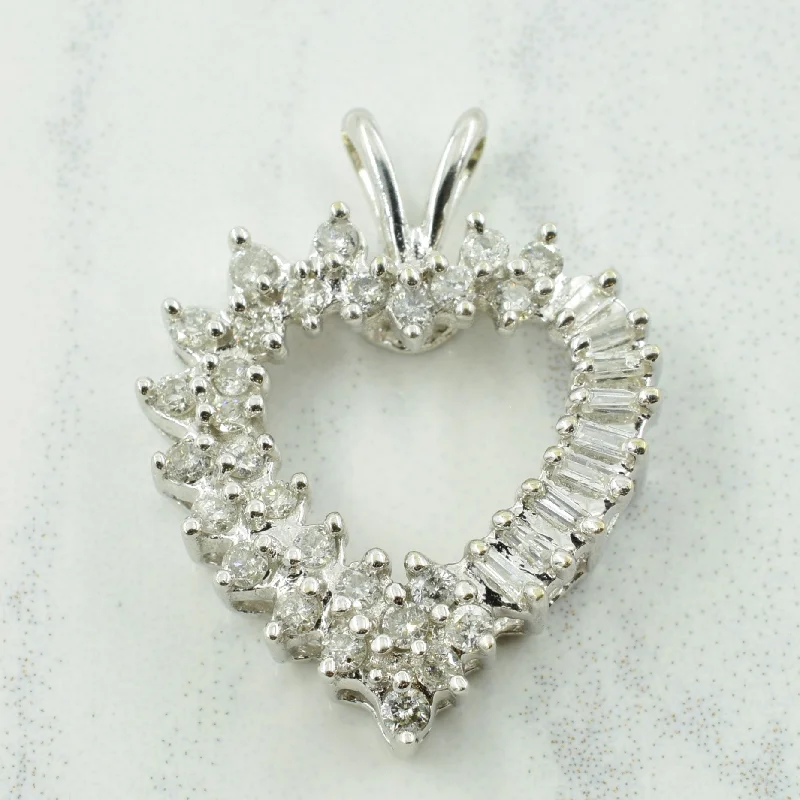 Diamond Heart Pendant | 0.35ctw |