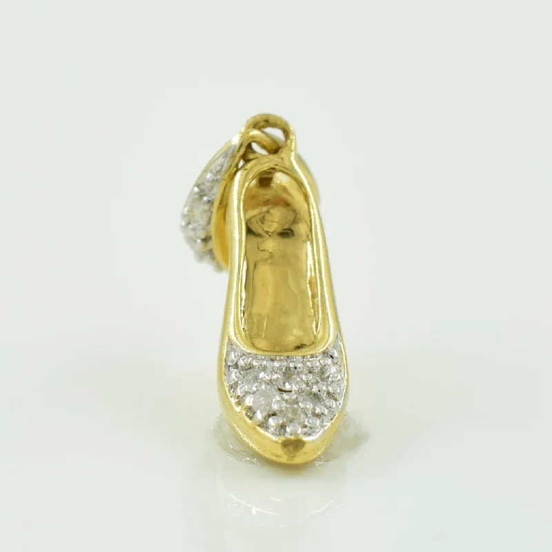 Diamond High Heel Pendant | 0.03ctw |