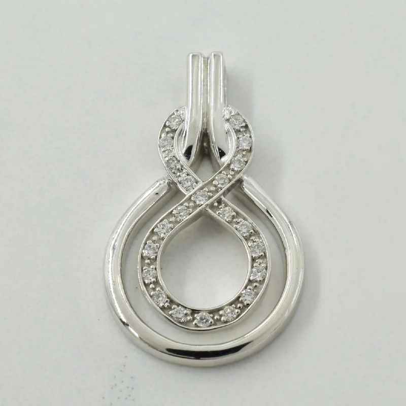 Diamond Infinity Loop Pendant | 0.08ctw |