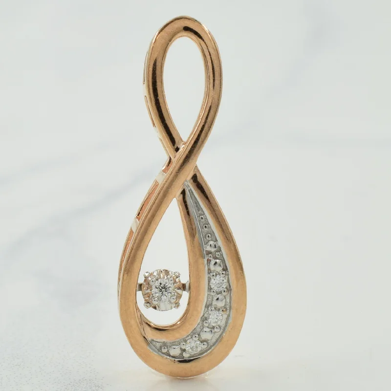 Diamond Infinity Pendant | 0.05ctw |