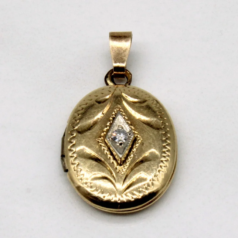 Diamond Locket | 0.02ct |