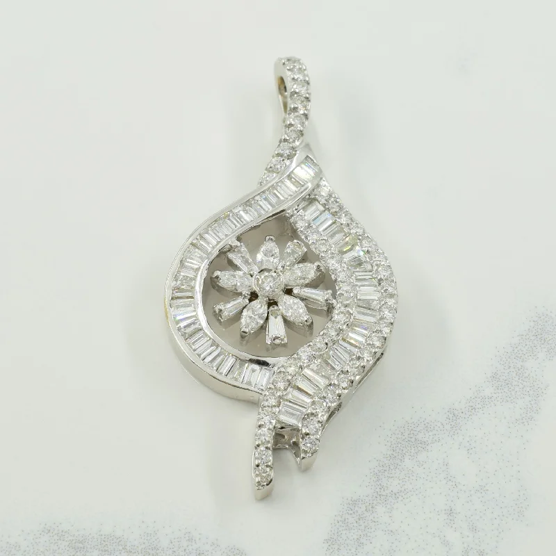 Diamond Bypass Pendant | 1.50ctw |