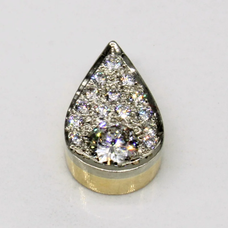 Diamond Teardrop Pendant | 0.72ctw |