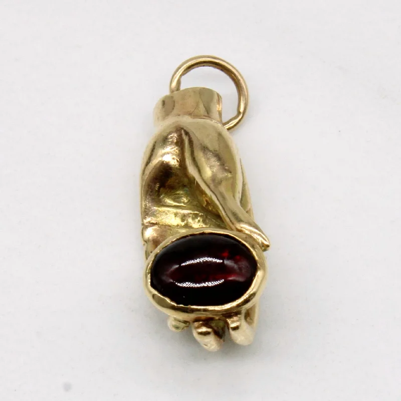 Garnet Hand Charm / Pendant | 0.71ct |