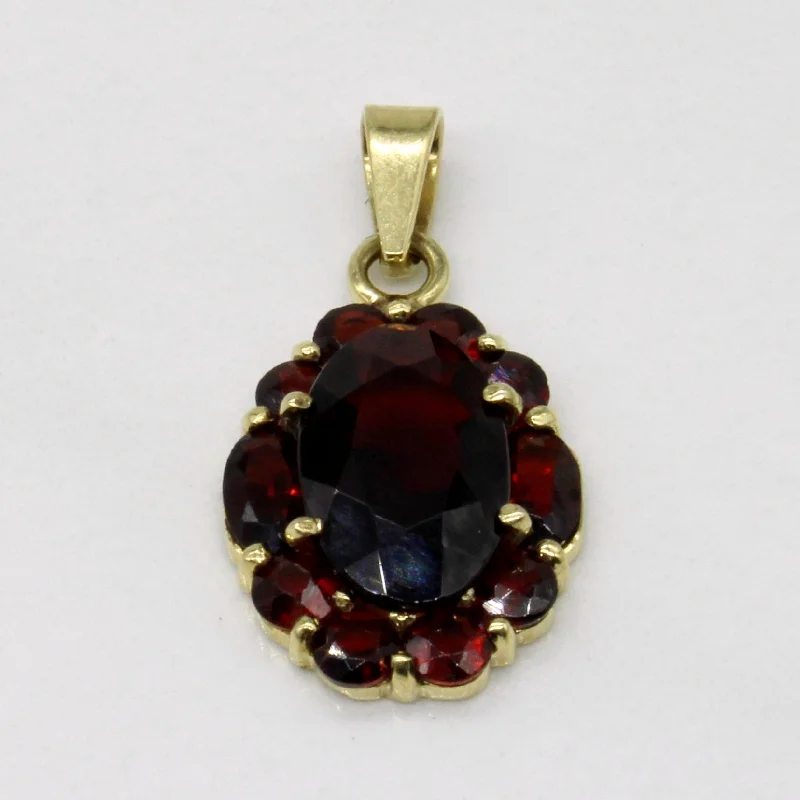 Garnet Pendant | 3.00ctw |